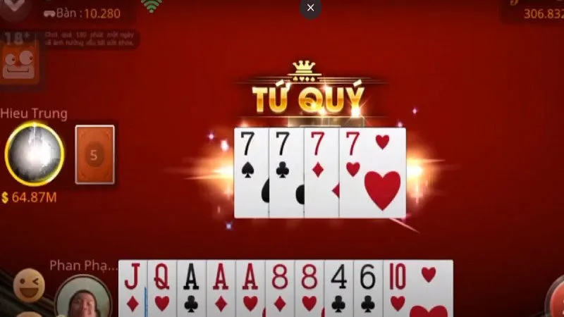 cach choi tien len 02 Những Kỹ Năng Trong Cách Chơi Tiến Lên